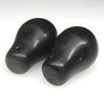 画像3: ウェディングビーズ 深いワインレッドクリア 2個セット (3)