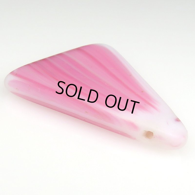 画像2: ウェディングビーズ　三角乳白+ピンク (2)