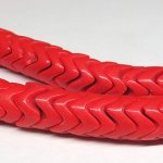 画像2: 大スネークビーズ 朱色(複数在庫あり) (2)