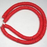 画像1: 大スネークビーズ 朱色(複数在庫あり) (1)