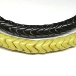 画像3: スネークビーズ　黒+淡黄色Mix (3)