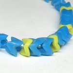 画像2: スネークビーズ ブルー系ミックス短連 (2)