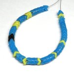 画像1: スネークビーズ ブルー系ミックス短連 (1)