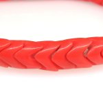 画像2: スネークビーズ　朱色短連（複数在庫あり） (2)