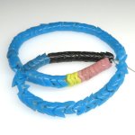 画像1: スネークビーズ ブルー系ミックス短連 (1)