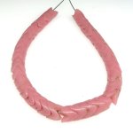 画像1: スネークビーズ　ピンク短連（複数在庫あり） (1)