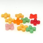 画像4: フラワービーズ ピンクMix短連 (4)