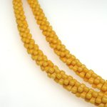 画像1: フラワービーズ 山吹色(複数在庫あり) (1)