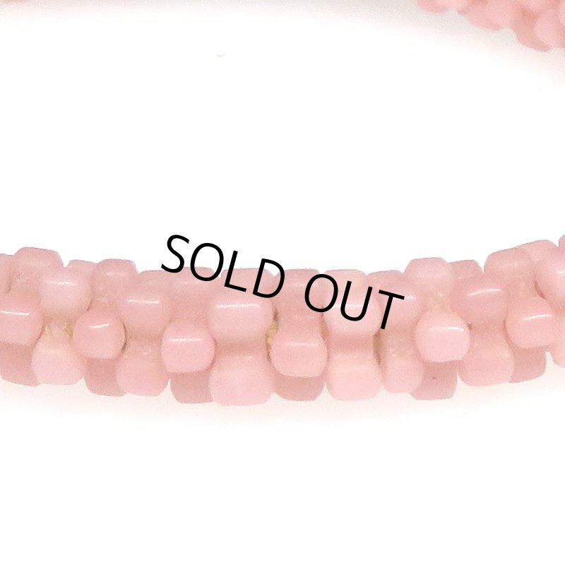 画像2: フラワービーズ　ピンク短連（複数在庫あり） (2)