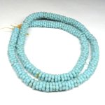 画像1: フラワービーズ　水色短連（複数在庫あり） (1)