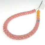 画像1: フラワービーズ ピンクMix短連 (1)