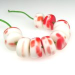 画像4: カカンバ白赤　中10個セット（複数在庫あり） (4)