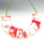 画像2: カカンバ白赤　中10個セット（複数在庫あり） (2)