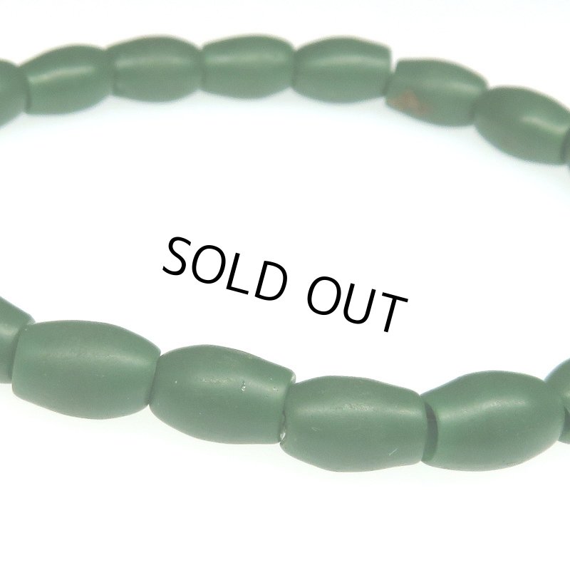 画像2: ライスビーズ　深緑　短連 (2)