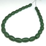 画像1: ライスビーズ　深緑　短連 (1)