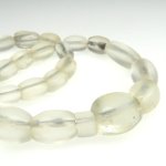 画像2: ボヘミアクリアオーバルビーズ　短連 (2)