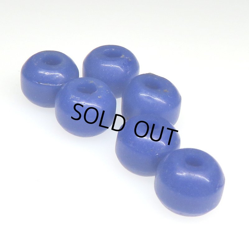 画像3: ボヘミア　ブルー玉　6個セット (3)