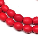 画像4: ボヘミア　レッド棗型ロング連 (4)