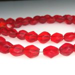 画像4: レッドクリアボヘミアン多面体　短連 (4)