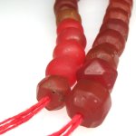 画像2: ブラウンレッドボヘミアン短連 (2)