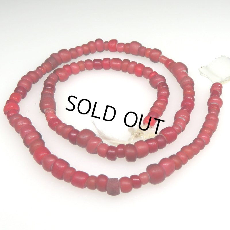 画像1: 金赤+血赤ホワイトハーツ　短連 (1)