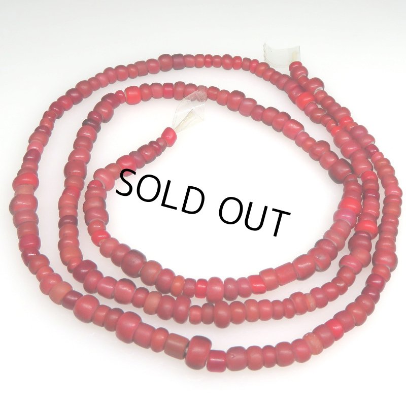 画像1: 金赤+血赤ホワイトハーツ連 (1)