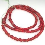 画像1: 深い金赤ホワイトハーツ連 (1)