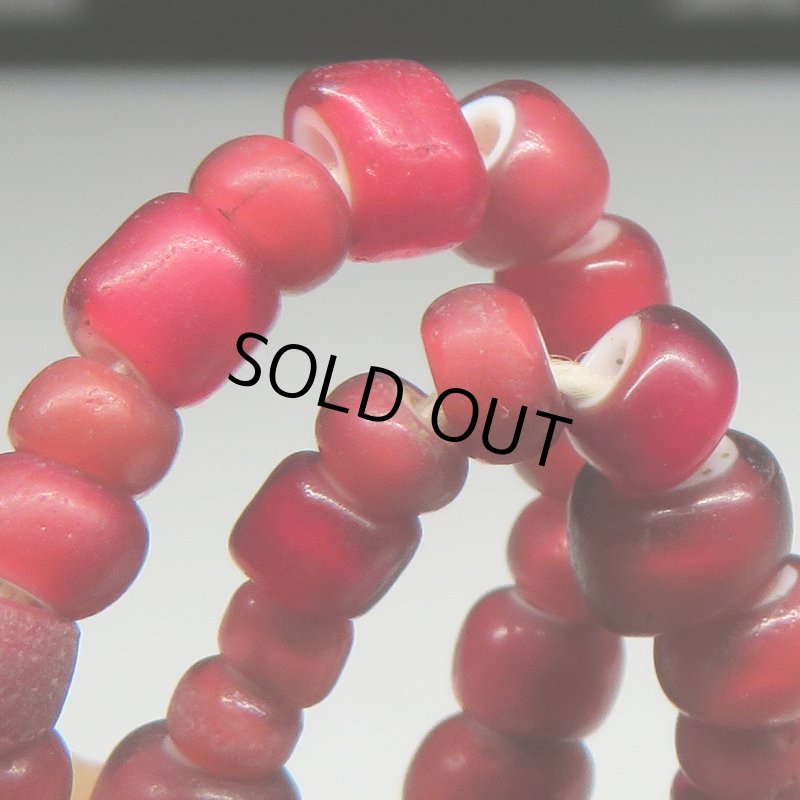 画像5: 金赤+血赤ホワイトハーツ　短連 (5)