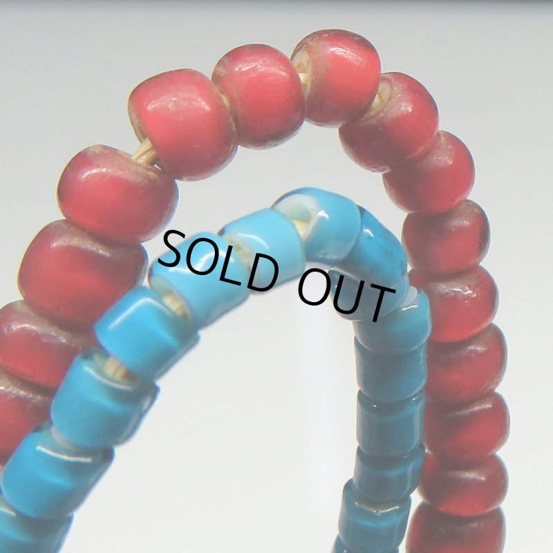 画像5: オールドブルーホワイトハーツ極小粒Mix連 (5)