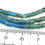 画像2: オールドブルーホワイトハーツ筋玉Mix連 (2)