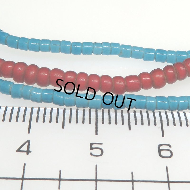 画像2: オールドブルーホワイトハーツ極小粒Mix連 (2)