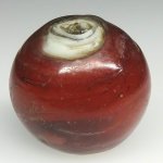 画像1: 暗赤特大ホワイトハーツ (1)