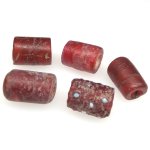 画像4: 風化渋赤ホワイトハーツ　チューブ型　5個セット (4)