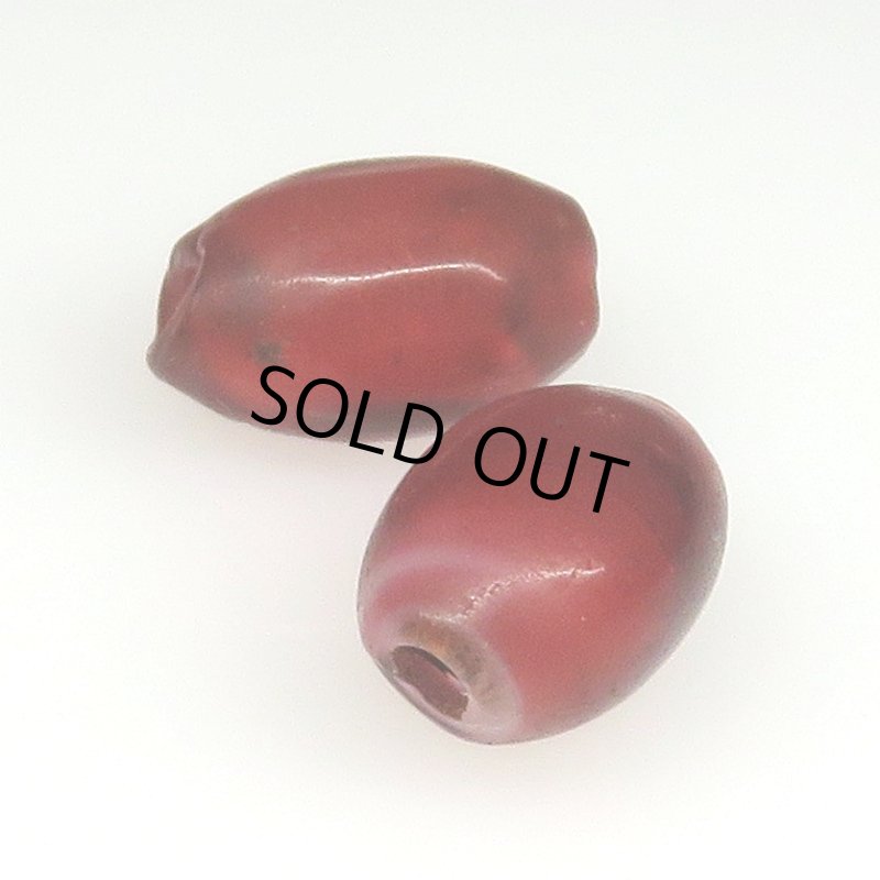 画像1: 紡錘型ホワイトハーツ　2個セット (1)