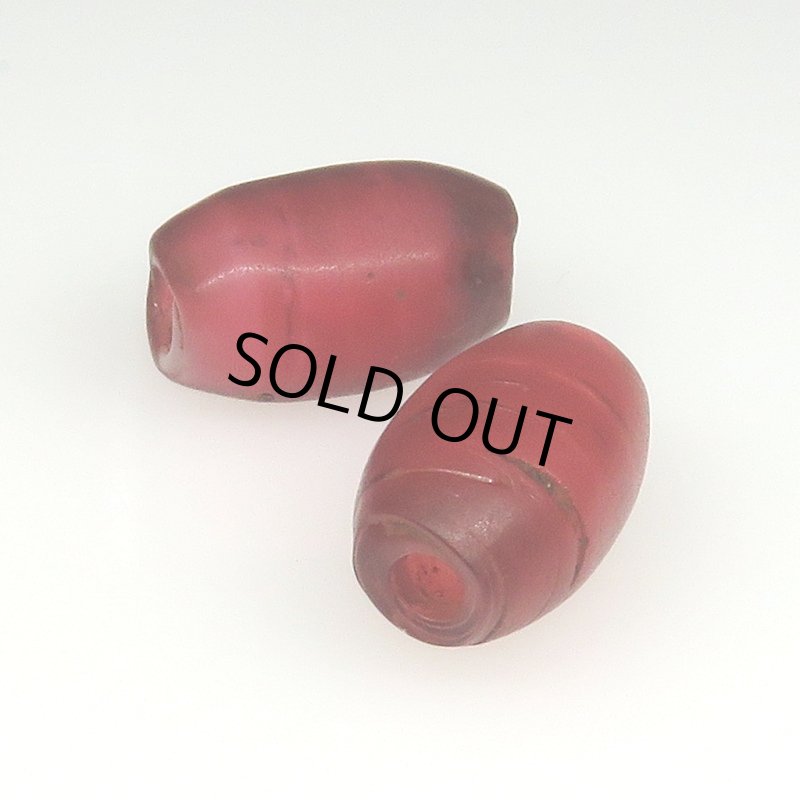 画像1: 紡錘型ホワイトハーツ　2個セット (1)