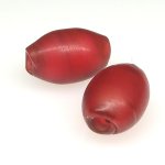 画像1: 紡錘型ホワイトハーツ　2個セット (1)