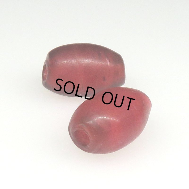 画像1: 紡錘型ホワイトハーツ　2個セット (1)