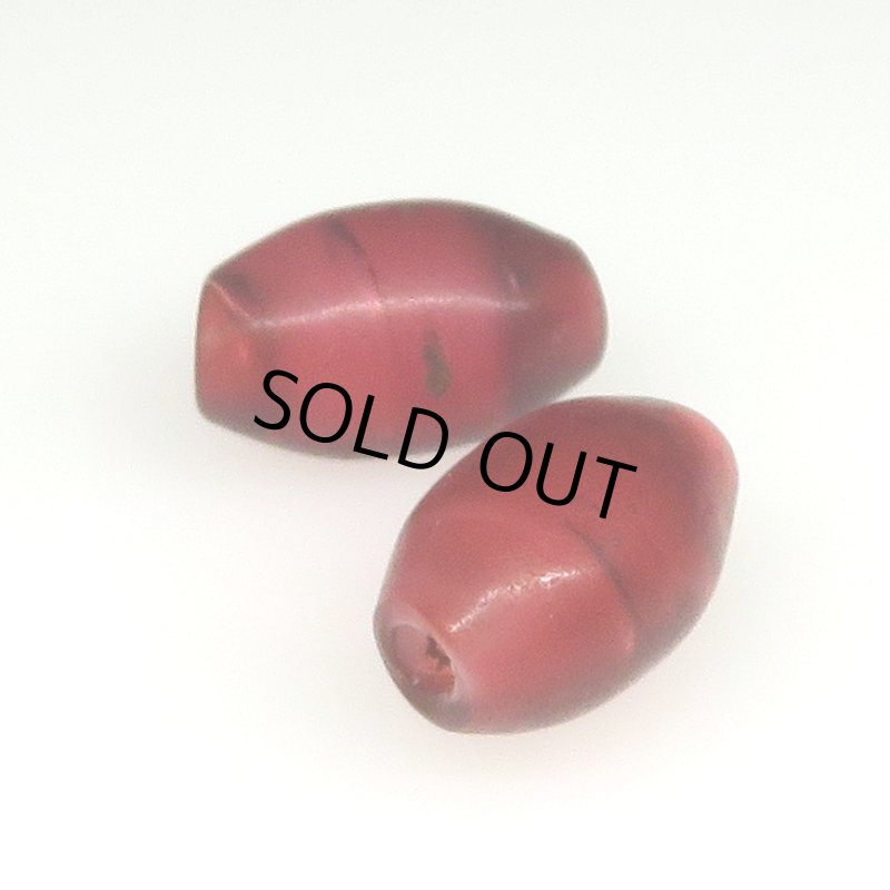 画像1: 紡錘型ホワイトハーツ　2個セット (1)