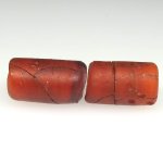 画像2: カーネリアンデアレッポ　チューブ型　2個セット (2)