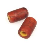 画像1: カーネリアンデアレッポ　チューブ型　2個セット (1)