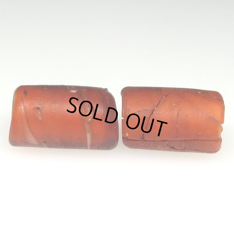 画像3: カーネリアンデアレッポ　チューブ型　2個セット (3)