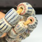 画像6: 古4層シェブロン　ロング連 (6)