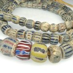 画像4: 古4層シェブロン　ロング連 (4)