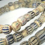 画像5: 古4層シェブロン　ロング連 (5)