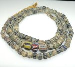 画像1: 古4層シェブロン　ロング連 (1)