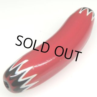 ヴェネチアンビーズ/シェブロン/ルイジ・カテラン作 レッドエルボー