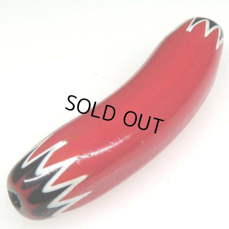 画像1: ルイジ・カテラン作　レッドエルボーシェブロン (1)