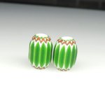 画像1: 6層グリーンシェブロン　2個セット (1)