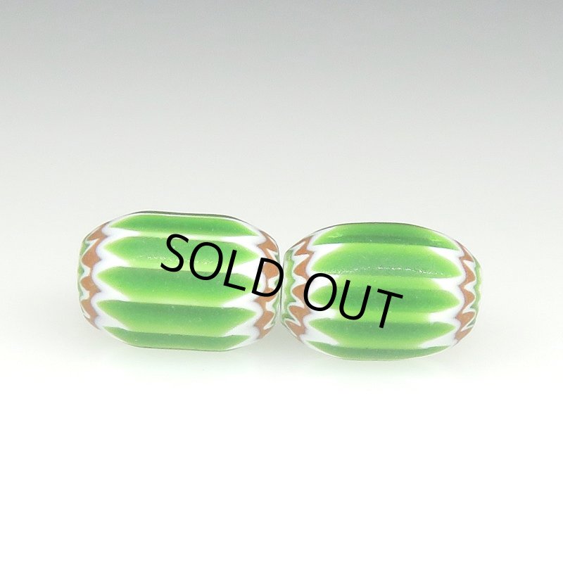 画像3: 6層グリーンシェブロン　2個セット (3)