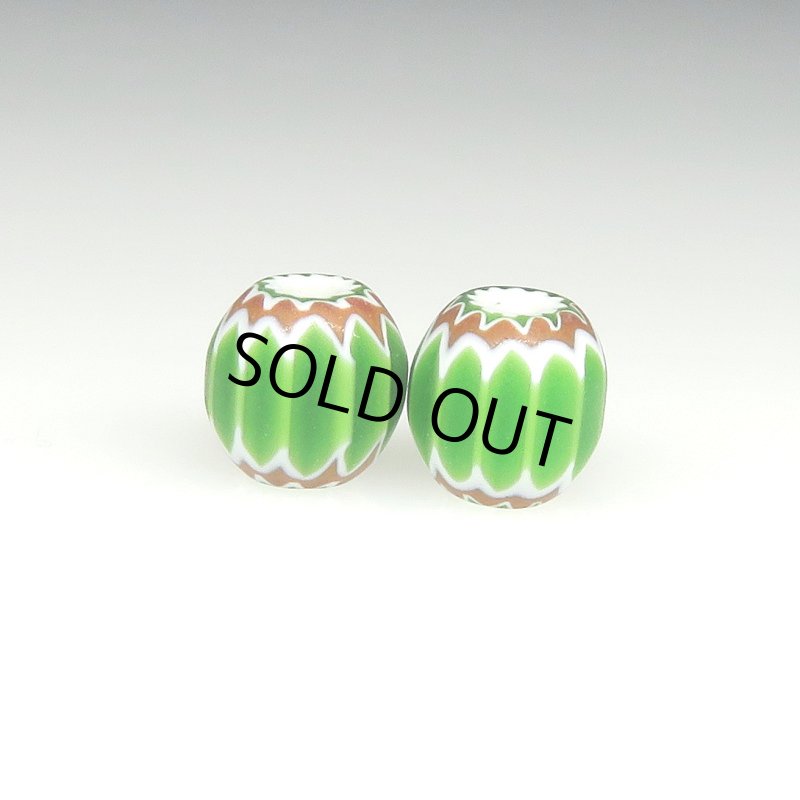 画像1: 6層グリーンシェブロン　2個セット (1)